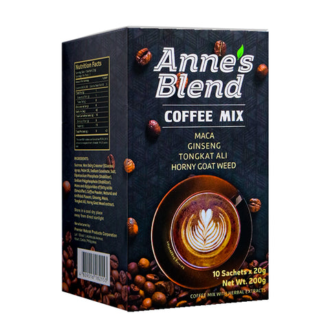 ANNE'S BLEND COFFEE MIX - IMPROVE YOUR SEXUAL PERFORMANCE