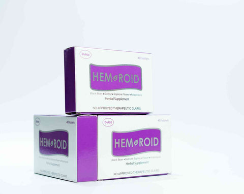 HEMROID - Herbal "Almoranas" Relief Supplement