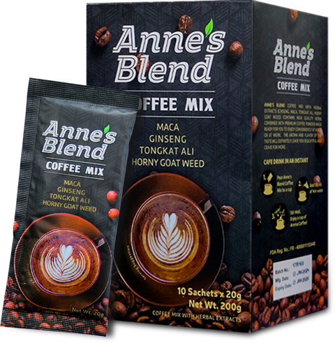 ANNE'S BLEND COFFEE MIX - IMPROVE YOUR SEXUAL PERFORMANCE