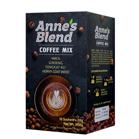 ANNE'S BLEND COFFEE MIX - IMPROVE YOUR SEXUAL PERFORMANCE